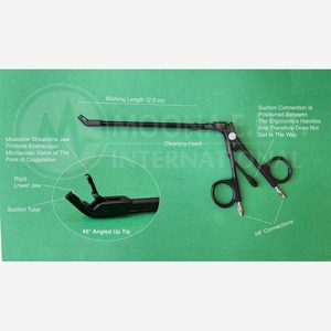 Pinces d'aspiration bipolaires Stammberger de qualité médicale, pointe fine, acier inoxydable, instruments chirurgicaux de laparoscopie, pinces bipolaires - Product Image 2