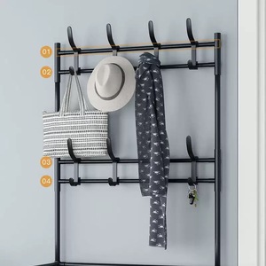 <span class=keywords><strong>Scarpiera</strong></span> da Soggiorno 2026 di Tendenza <span class=keywords><strong>con</strong></span> Base in Metallo e Marmo, Design Moderno Multifunzionale a 5 Livelli - Product Image 5