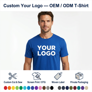 T-shirt en <span class=keywords><strong>coton</strong></span> peigné double fil 40S Arrive Guide – Qualité supérieure, couleur unie, manches courtes, idéal pour personnalisation de logo - Product Image 5
