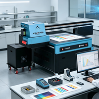 Máquina de Impressão Digital UV Flatbed para Amostras de Cores de Caixas de Cosméticos, Embalagens de Presente e Rótulos