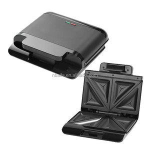 Aifa Hot 110V 220V Máquina para hacer gofres automática eléctrica 2 rebanadas Parrilla extraíble desmontable Máquina para hacer sándwiches antiadherentes - Product Image 2