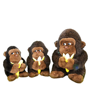 Peluche Gorille Banane <span class=keywords><strong>en</strong></span> <span class=keywords><strong>Gros</strong></span> – 3 Tailles Disponibles pour E-commerce Transfrontalier, Boutiques de Cadeaux, Personnalisation OEM Prise <span class=keywords><strong>en</strong></span> Charge - Product Image 3