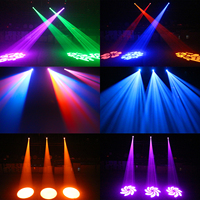 Luz Móvil LED de 60W con 8 Gobos y 8 Colores, DMX512, Iluminación Profesional para Escenarios, DJ, Discotecas y Fiestas, Libre de Impuestos en Almacén de la UE
