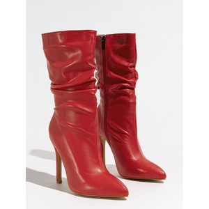 Stivali a punta da donna, stivali con <span class=keywords><strong>tacco</strong></span> <span class=keywords><strong>alto</strong></span> alla moda invernale un piede, stivali da donna alla moda e comodi - Product Image 3