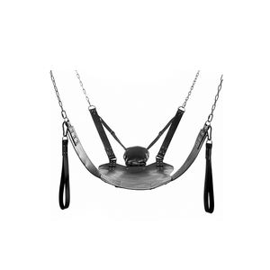 أرجوحة سرير جنسية من الجلد الصناعي والقماش، مقاومة للماء 100%، أثاث جنسي معلق للأزواج البالغين، ألعاب جنسية - Product Image 5