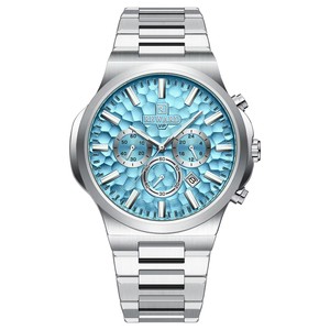 REWARD Relojes de Cuarzo Azules para Hombre, Relojes Deportivos de Pulsera, Relojes Multifuncionales de Moda RD813050M, Relojes para Hombre, Relogio Masculino - Product Image 1