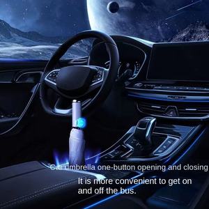 Ombrello da donna con torcia rotante a <span class=keywords><strong>LED</strong></span> automatica completa da donna 8K costole Design classico protezione solare caratteristiche pubblicitarie di protezione solare - Product Image 5