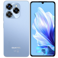 Baterai C50 5150mAh Smartphone Android 14 6,8 Inci 5G HD Octa Core Dukungan Multibahasa (Inggris Spanyol Prancis)