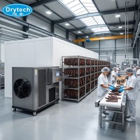 Energiezuinige biltong-dehydratiemachine warmtepompdroger met COC-certificaat 5,5 kW 300 kg capaciteit 1 jaar garantie