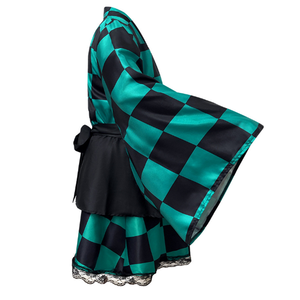 Nouveau design de kimonos japonais, <span class=keywords><strong>costume</strong></span> de cosplay Anime Kamado Tanjiro <span class=keywords><strong>Nezuko</strong></span> pour la fête d'Halloween - Product Image 3