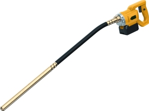 Prezzo all'ingrosso testa di vibrazione in metallo batteria al litio cemento vibrante con pompa morbida 1.2m/1.5m adatto per cantieri - Product Image 4