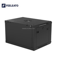 Armoire serveur murale 19 pouces 6U 9U 12U, armoire réseau sur pied 42U avec porte vitrée pour centre de données et équipement informatique