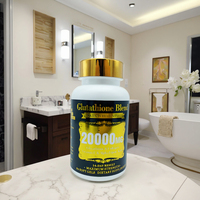 Offre Spéciale : Capsules de Glutathion 20000mg, Vitamine C et Collagène pour l'Éclaircissement de la Peau – Complément Herbal pour Adolescents et Adultes