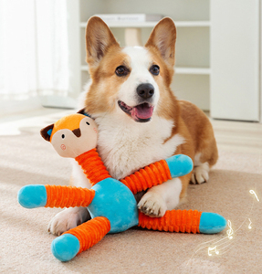 Interaktif şeyler toptan aktif eğitim çevre dostu özel etiket köpek oyuncakları - Product Image 3