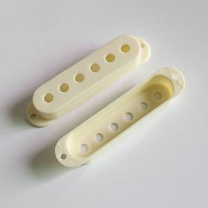 Donlis 48/50/52mm Vintage White Single Coil Guitar Pickup Covers Utilizado para ST Pickup Building Kits - Product Image 5