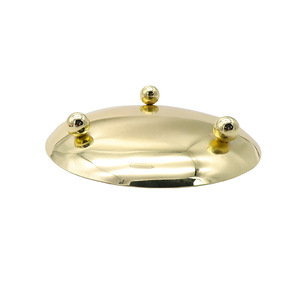 Modern Stainless Steel <b>Candle</b> Holder Round Decorative <b>Tray</b> For Home Aromatherapy Use - Product Image 2