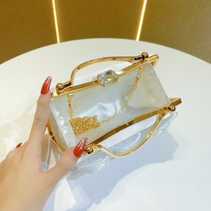 Factory Direct Silk Flower Evening Bag Party <b>Clutch</b> for Dresses Rhinestone Handbag Evening Purse - Product Image 6
