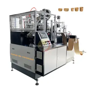 Disposable Paper Salad Plates And Cups Making Machine Paper Bowl Making Machine for sale