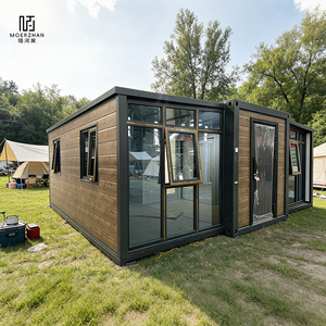 <span class=keywords><strong>Maison</strong></span> conteneur portable et extensible 20FT 40FT, villa préfabriquée moderne 2-3 chambres avec salle de bain incluse - Product Image 1