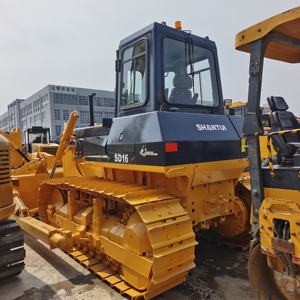 Máquina de construcción modelo 2022 usada Shantui SD16 SD22 Bulldozer con cabrestante a la venta en Shanghai - Product Image 3