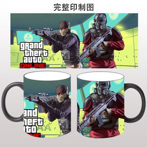 Taza de té con logotipo de impresión personalizada, <span class=keywords><strong>GTA</strong></span>, cambio de Color, <span class=keywords><strong>Grand</strong></span> <span class=keywords><strong>Theft</strong></span>, automática - Product Image 3