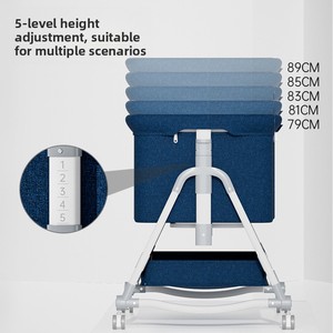 Portable Movable Metal Chinese Style Baby Bed Foldable High/Low Adjustable Splicing Large Bedside <strong>Crib</strong> Anti-milk Overflow - Product Image 3