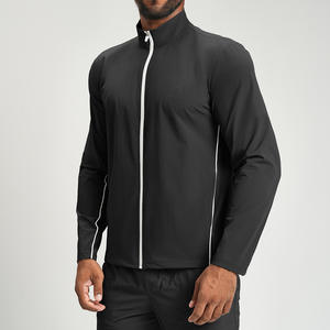 Chaqueta Deportiva Ligera para Hombre RUIQUWIN 2026, Talla Grande, con Rayas Laterales, Absorbe la Humedad, Secado Rápido, Ropa de Gimnasio y Fitness para Exteriores - Product Image 3