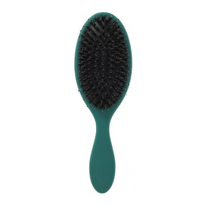 Cepillo de cerdas de jabalí personalizado al por mayor con cojín, peine desenredante para cabello seco/húmedo, cuidado del cabello y masaje del cuero cabelludo - Product Image 3