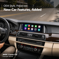 Écran sans fil CarPlay Android Auto spécifique au véhicule CodeLynk avec interface utilisateur OEM tactile HD pour BMW F10 F20 F30 E60 E90