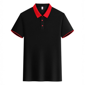 Camiseta Polo de Manga Corta Bordada Personalizada, Unisex, Color Sólido, Poliéster, Ropa de Trabajo, Uso Diario - Product Image 1