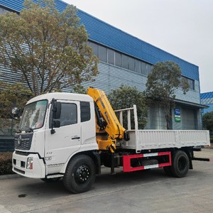 รถบรรทุกติดเครนตงเฟิง 8 ตัน พร้อมเครนพับได้ ราคาโรงงาน - Product Image 5