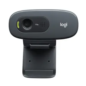 Logitech c270 hd 720p webcam preta com microfone