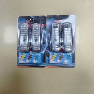ฝาครอบเลนส์ไฟเลี้ยว ABS แบบสากลสำหรับอุปกรณ์ตกแต่งรถยนต์และการดัดแปลง ซ้ายและขวา - Product Image 2