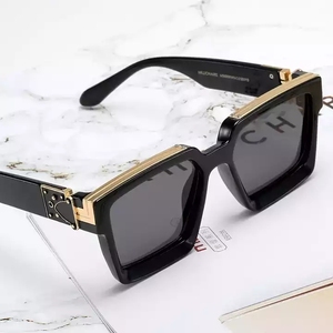Gafas de Sol 2022 para Hombre, Marca de Diseñador, Estilo Millonario, Gafas de Sol Cuadradas Modernas y de Lujo para Mujer - Product Image 1