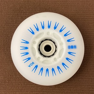 Patins à roulettes en PU résistant à l'usure <span class=keywords><strong>Roue</strong></span> d'éclairage lumineuse en ligne Roues clignotantes de 80mm en stock - Product Image 4