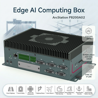 PC industriel Orin 32G/64G Edge AI ArcStation P8200A02 à alimentation large plage 9-36V, refroidissement par ventilateur, avec DIO 16 bits