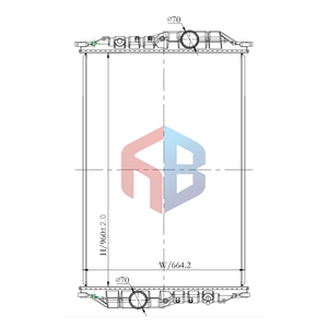 Radiateur en aluminium en gros d'usine OEM 032109920 de Chine pour le fabricant de radiateur de camion MB <span class=keywords><strong>SETRA</strong></span> SOLARIS URBINO NEOPLAN <span class=keywords><strong>BUS</strong></span> - Product Image 2