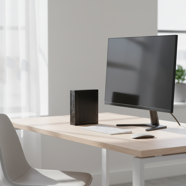 High Performance Mini PC Intel Core I5 8th 16GB RAM 256GB SSD Win10 Pro Desktop Computer for Business Office Home