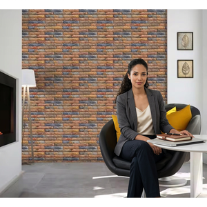 Vistaar Marque de luxe Meilleure qualité Design extérieur 3D Élévation 30x45cm Céramique numérique 300x450mm Carreaux muraux composés brillants - Product Image 4