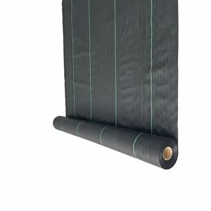 Telo Anti-Erbacce Anti-UV Direttamente dalla Fabbrica Tessuto Paesaggistico Geotessile Intrecciato Copertura per Messa a Terra Agricola - Product Image 1