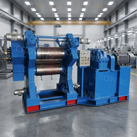 Machine à calandre pour feuilles de caoutchouc / Conception multi-rouleaux pour cordons de pneus et produits en caoutchouc technique