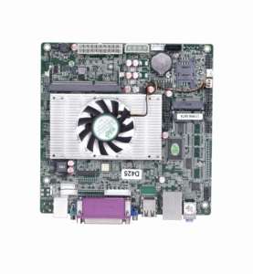 เมนบอร์ด Sale D425E Mini ITX พร้อมชิปเซ็ต <span class=keywords><strong>NM10</strong></span> 1 ตัวในตัว สำหรับพีซี ขายส่งจำนวนมาก - Product Image 1