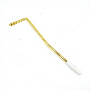 Brazo de Trémolo para <span class=keywords><strong>Squier</strong></span>, Barra Whammy para Guitarra Eléctrica, Accesorios Cromados, Negros, Blancos, Manivela, Rosca de 6mm, Metal - Product Image 1