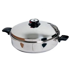 Binaural 304 aciers inoxydables casserole casseroles induction marmite pour cuisine cuisson sécurité micro-ondes lave-vaisselle - Product Image 1
