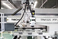 Centre d'usinage CNC à table à ventouses PTP 4*8ft 5*10ft, machine de routage CNC à changement d'outils automatique avec table PTP pour armoires en MDF et contreplaqué