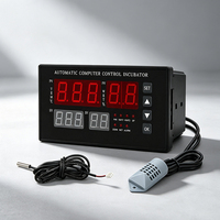 Contrôleur d'incubateur d'œufs avec thermostat, module de contrôle de température et d'humidité, thermomètre numérique LCD