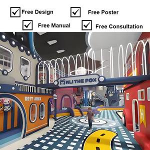 Équipement de jeux doux de qualité commerciale Beilai, aire de jeux intérieure à thème ludique pour enfants, jeux multi-sports pour garderie - Product Image 2