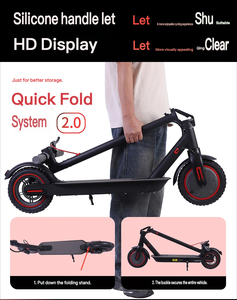 Monopattino Elettrico Pieghevole per Adulti 250W 36V 7.5Ah con Pneumatici da 8.5 Pollici, Freno Elettrico Anteriore e Freno a Disco Posteriore, Sedile Rimovibile - Product Image 5