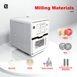5-assige tandheelkundige freesmachine, droog en nat frezen, voor zirkonium, glas en keramiek, voor CAD/CAM - Product Image 3