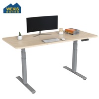 Bureau d'ordinateur ergonomique vertical réglable en hauteur, bureau, cadre, station de travail électrique, pour s'asseoir à la maison, bureau